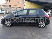 Usado Peugeot 308 Active 92 CV (67 kW) 2011 Negro Berlina