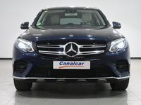 Usado Mercedes GLC250 211 CV (155 kW) 2017 Azul SUV