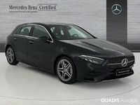 Usado Mercedes A180 AMG line 136 CV (100 kW) 2026 Negro cosmos