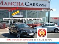 Usado Skoda Superb Style 150 HP (110 kW) 2020 Castanho Carrinha