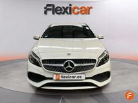 Usado Mercedes A200 AMG line 136 CV (100 kW) 2016 Blanco Berlina