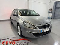 Usado Peugeot 308 SW Active 116 CV (85 kW) 2015 Gris / plata Familiar