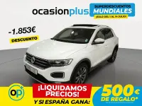 Usado VW T-Roc Sportline 150 CV (110 kW) 2020 Blanco SUV