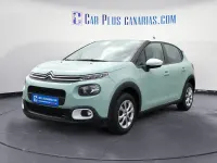 Usado Citroën C3 Feel 82 CV (60 kW) 2019 Verde Utilitario