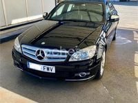 Usado Mercedes C220 Elegance 150 CV (110 kW) 2007 Negro Berlina