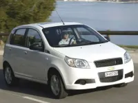 Usado Chevrolet Aveo LS 101 CV (74 kW) 2010 Gris Utilitario