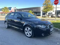 Usado Audi A3 Ambition 140 CV (102 kW) 2006 Negro Utilitario