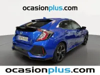 Usado Honda Civic Elegance 129 CV (94 kW) 2018 Azul Berlina