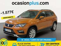 Usado Seat Ateca 4Drive 150 CV (110 kW) 2018 Naranja SUV