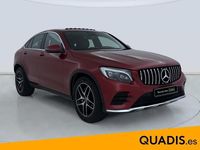 Usado Mercedes GLC250 211 CV (155 kW) 2017 Rojo Coupe