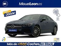 Usado Mercedes CLA250e 218 CV (160 kW) 2021 Azul Berlina