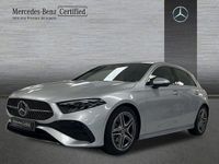 Usado Mercedes A180 AMG line 116 CV (85 kW) 2024 Plateado Berlina