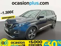 Usado Peugeot 5008 GT-line 131 CV (96 kW) 2018 Azul SUV