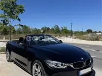 Usado BMW 420 M Sport 190 CV (139 kW) 2014 Negro Descapotable