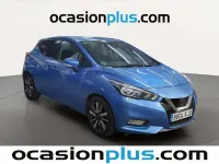 Usado Nissan Micra Acenta 71 CV (52 kW) 2018 Azul Utilitario