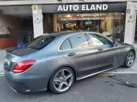 Usado Mercedes C220 AMG 170 CV (125 kW) 2018 Gris Berlina