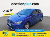 Usado Seat Ibiza Style 95 CV (69 kW) 2020 Azul Utilitario