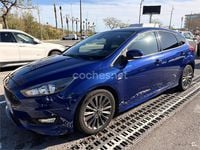 Usado Ford Focus ST-Line 125 CV (91 kW) 2017 Azul Berlina