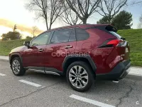 Usado Toyota RAV4 Hybrid Luxury 218 CV (160 kW) 2021 Granate SUV
