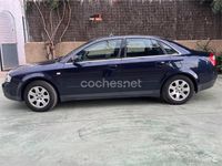 Usado Audi A4 130 CV (95 kW) 2002 Negro Berlina