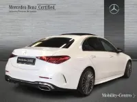 Usado Mercedes C220 200 CV (147 kW) 2022 Designo blanco opalita bright