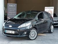 Usado Ford Fiesta Titanium 95 CV (69 kW) 2010 Negro Utilitario
