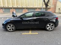 Usado Seat Leon FR 150 CV (110 kW) 2015 Negro Berlina