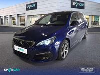 Usado Peugeot 308 GT-line 131 CV (96 kW) 2019 Azul Utilitario