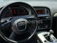 Usado Audi A6 140 CV (102 kW) 2008 Negro Familiar