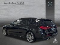Usado Mercedes C300e AMG line 313 CV (230 kW) 2023 Negro Familiar