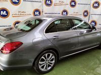 Usado Mercedes C220 170 CV (125 kW) 2017 Gris Berlina