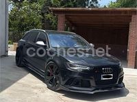 Usado Audi RS6 560 CV (411 kW) 2014 Negro Familiar