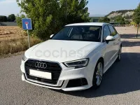 Usado Audi A3 S-Line 150 CV (110 kW) 2020 Blanco Berlina