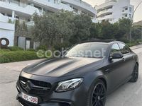 Usado Mercedes E63S AMG 612 CV (450 kW) 2018 Negro Berlina