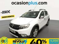 Usado Dacia Sandero Stepway 90 CV (66 kW) 2018 Blanco Utilitario