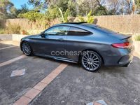 Usado Mercedes C220 AMG line 170 CV (125 kW) 2017 Gris / plata Coupe
