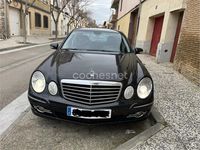 Usado Mercedes E280 Avantgarde 190 CV (139 kW) 2008 Negro Berlina
