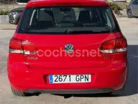 Usado VW Golf VI Advance 105 CV (77 kW) 2009 Rojo Utilitario