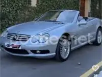 Usado Mercedes SL55 AMG AMG 476 CV (350 kW) 2003 Azul Descapotable