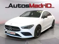 Usado Mercedes CLA200 150 CV (110 kW) 2019 Blanco Coupe