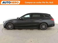 Usado Mercedes C220 AMG line 200 CV (147 kW) 2022 Gris Familiar