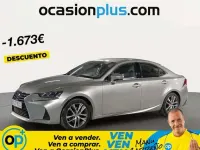 Usado Lexus IS300h Executive Line 223 CV (164 kW) 2017 Gris Berlina