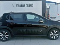Usado Citroën C3 PureTech 82 CV (60 kW) 2019 Negro Utilitario