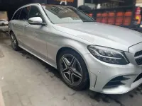 Usado Mercedes C220 194 CV (142 kW) 2020 Gris Familiar