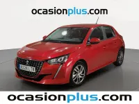 Usado Peugeot 208 Active 100 CV (73 kW) 2021 Rojo Utilitario