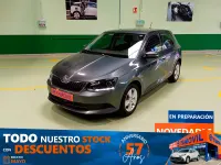 Usado Skoda Fabia 95 CV (69 kW) 2018 Gris Berlina