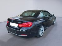 Usado BMW 420 Luxury Line 184 CV (135 kW) 2018 Negro Descapotable