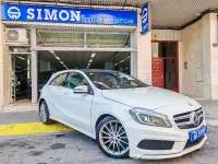 Usado Mercedes A180 AMG line 109 CV (80 kW) 2014 Blanco Utilitario