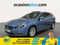 Usado Volvo V60 Summum 150 CV (110 kW) 2015 Azul Familiar