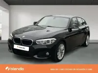 Usado BMW 116 116 CV (85 kW) 2018 Negro Utilitario